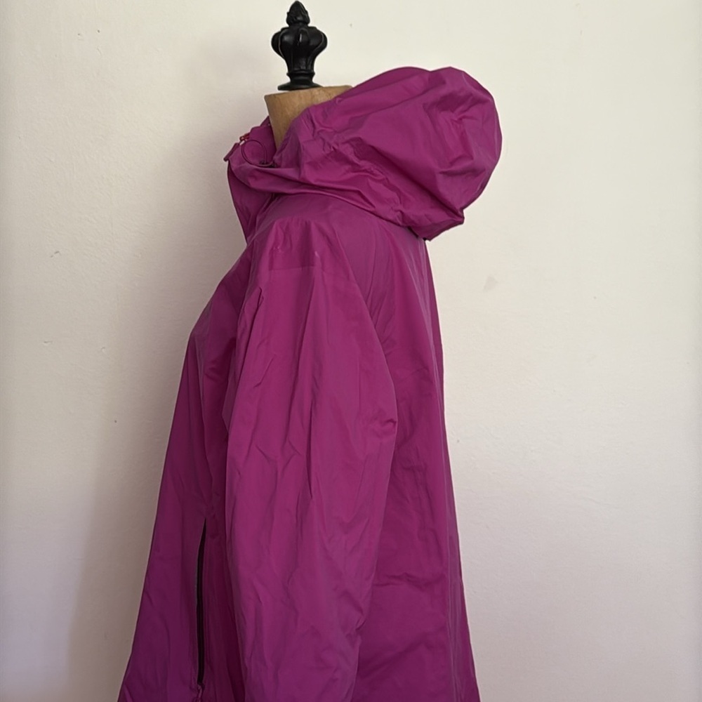 Marmot sz L Women's Vibrant Magenta Rain Shell Jacket great pre owned condition - Picture 4 of 11